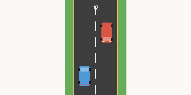 Road Race banner